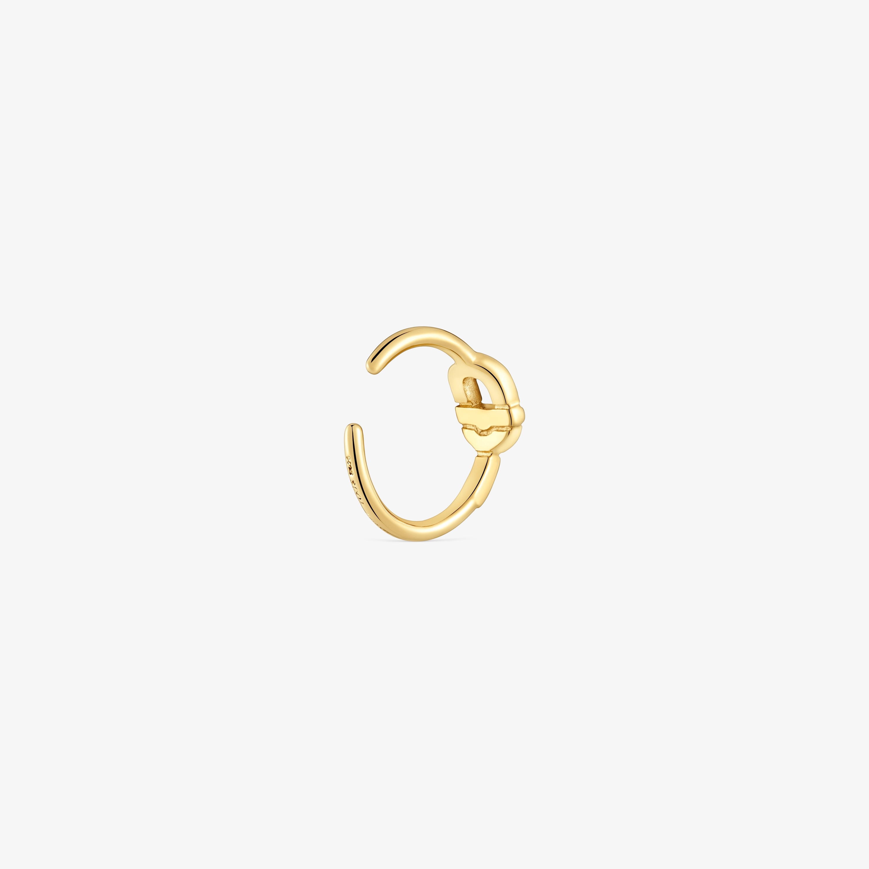 Earcuff with 18K gold vermeil TOUS MANIFESTO
