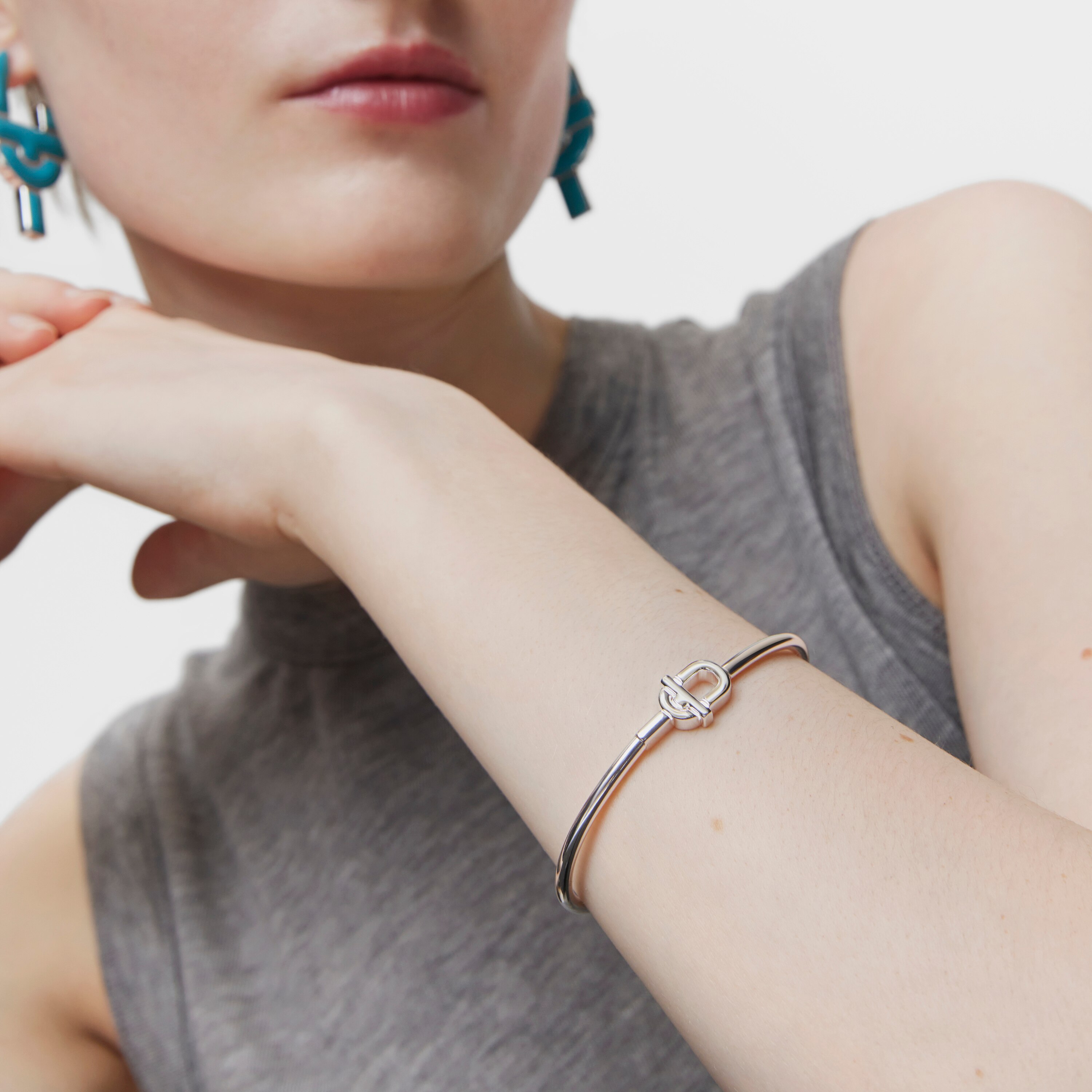 mm silver Bangle TOUS MANIFESTO