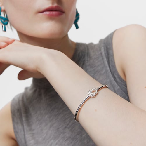 2,6 mm silver Bangle TOUS MANIFESTO