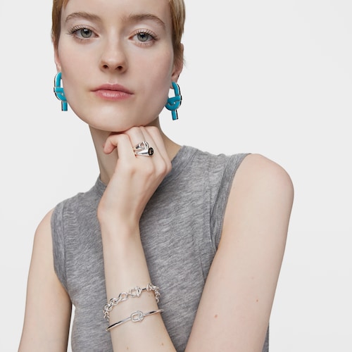 2,6 mm silver Bangle TOUS MANIFESTO