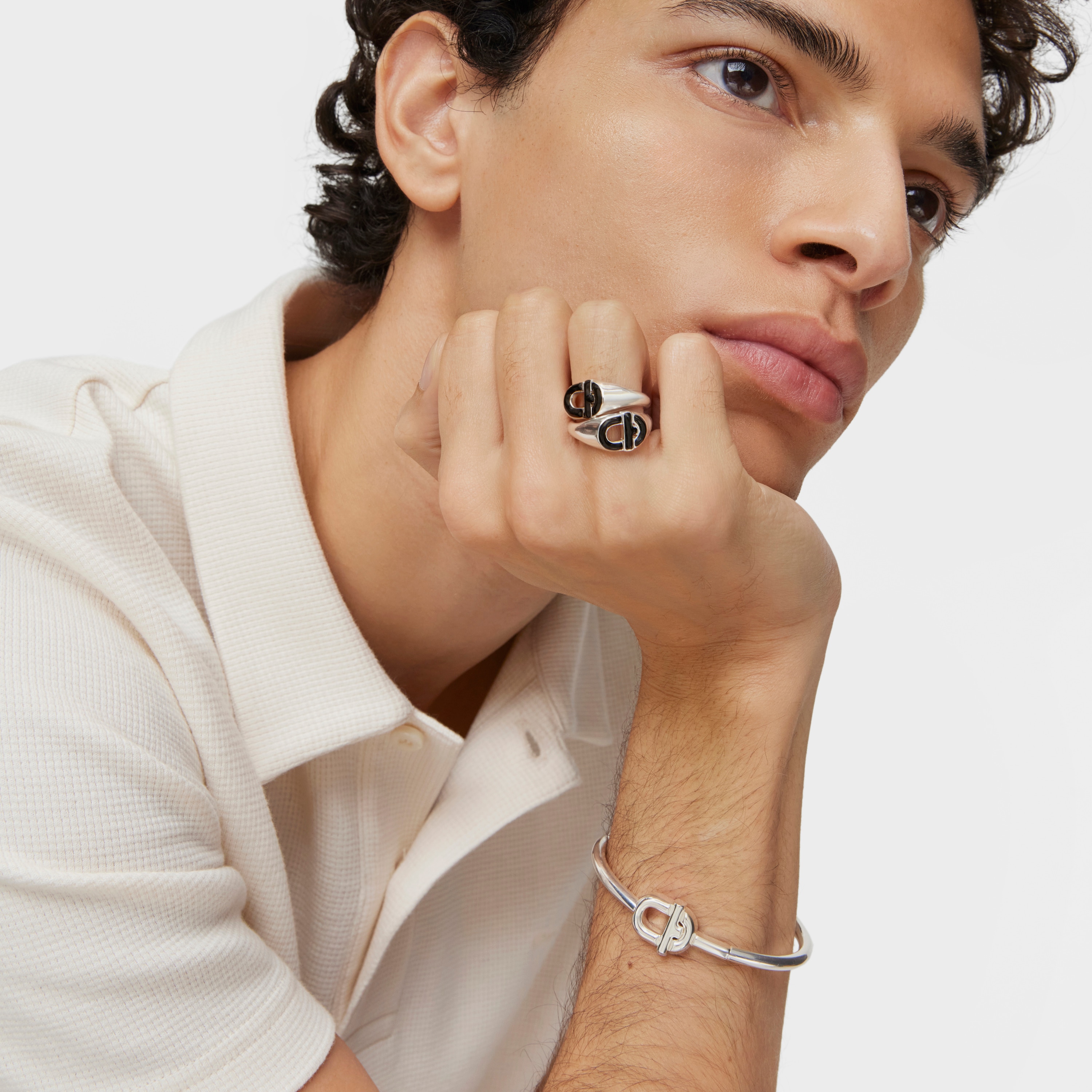 mm silver Bangle TOUS MANIFESTO