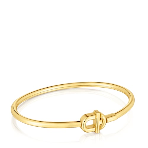 Bangle with 18kt gold plating over silver TOUS MANIFESTO