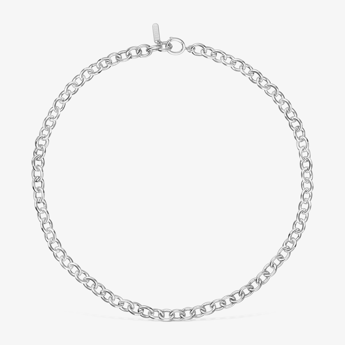 Tous - Collar Corto De Plata 42 Cm Basic - Plateado