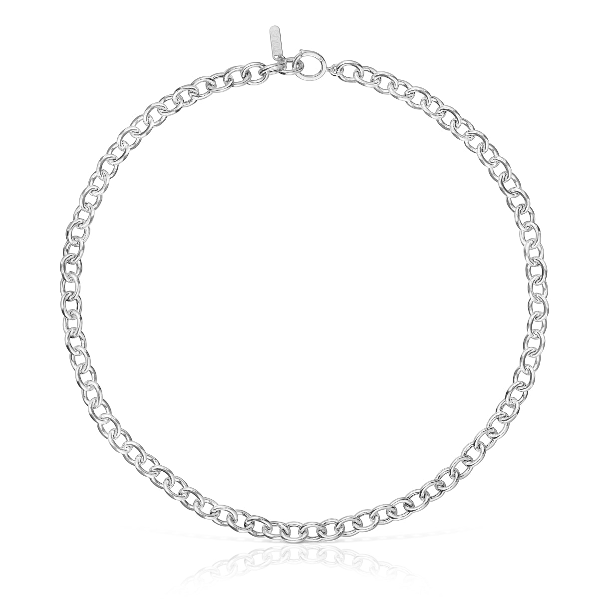 Tous - Collar Corto De Plata 42 Cm Basic - Plateado