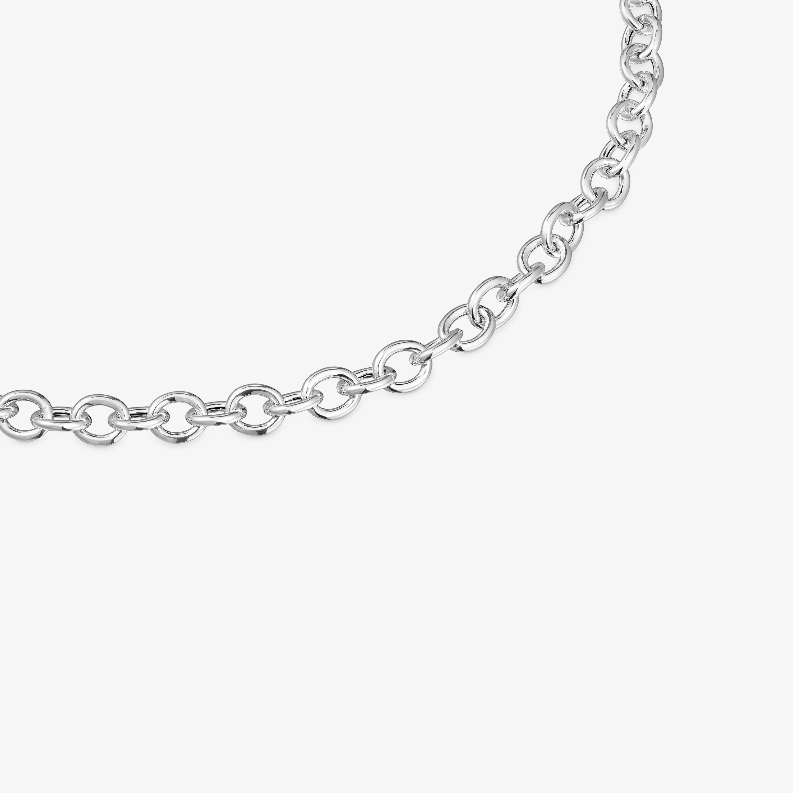 Short 42 cm silver Necklace TOUS Basics