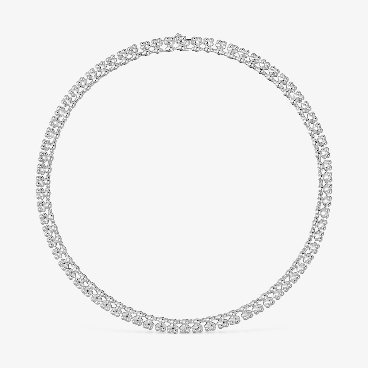 Tous - Collar Corto De Plata Motivos Oso Bold Bear - Plateado