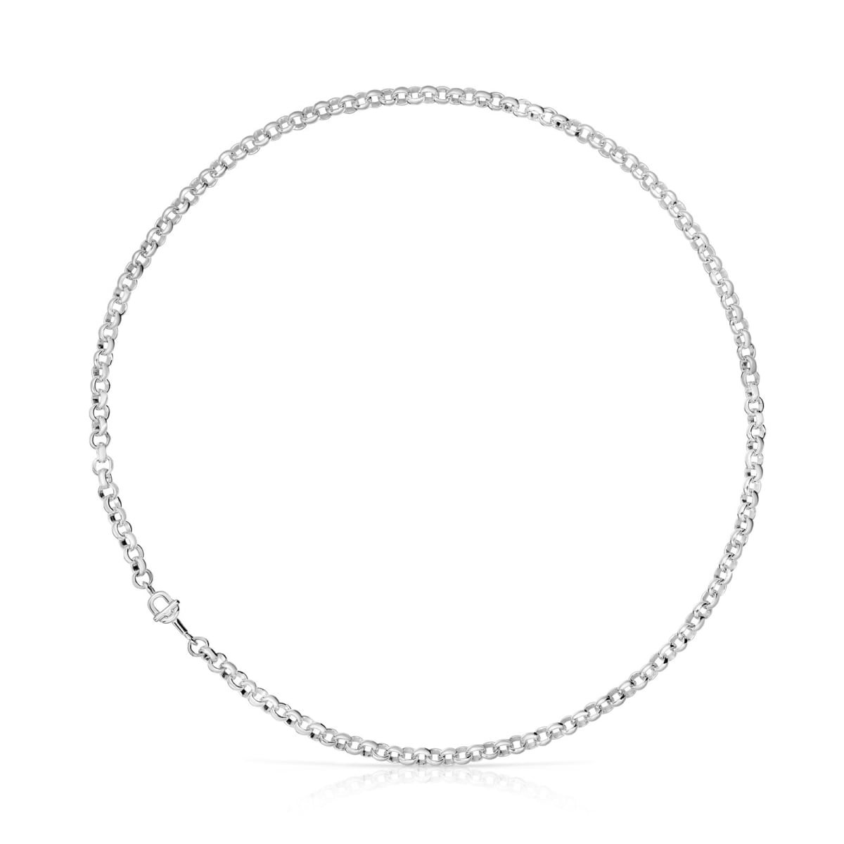 Tous - Collar Mediano De Plata 50 Cm Tous Manifesto - Plateado