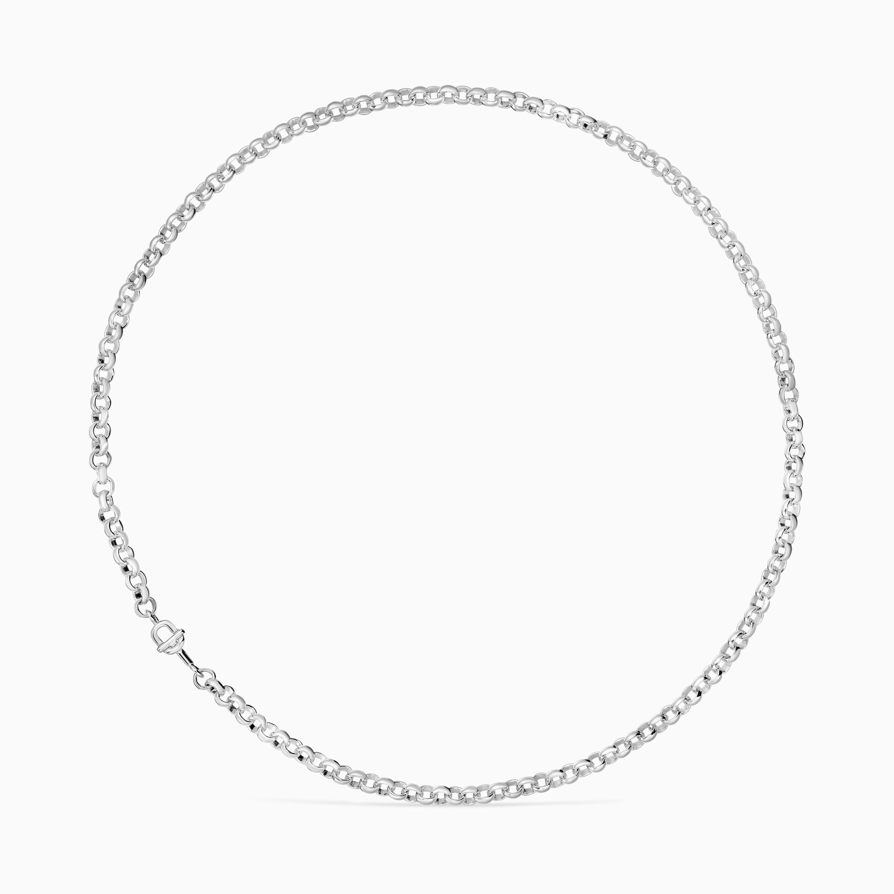 Medium 50 cm silver Necklace TOUS MANIFESTO