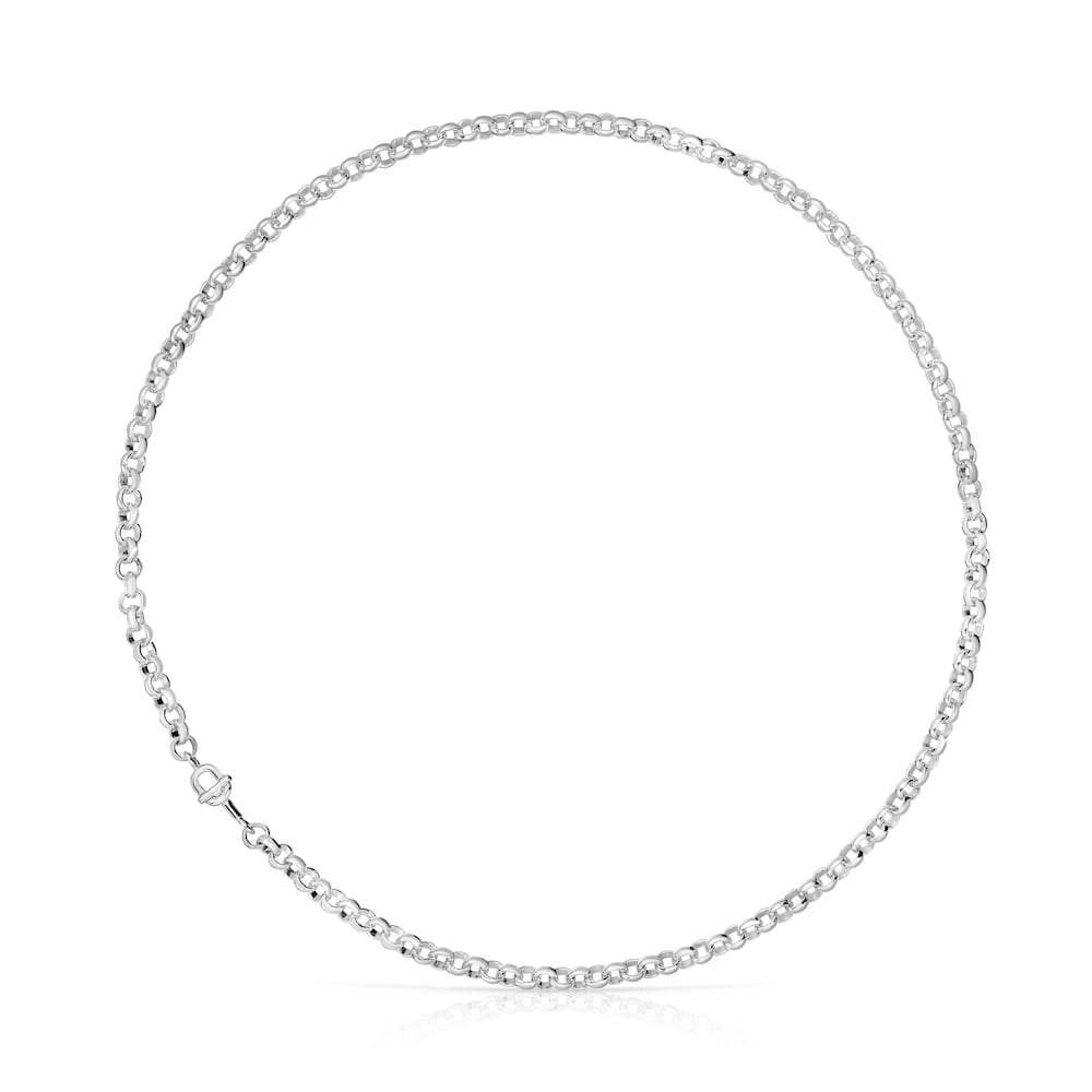 Medium 50 cm silver Necklace TOUS MANIFESTO Medium 50 cm silver Necklace TOUS MANIFESTO
