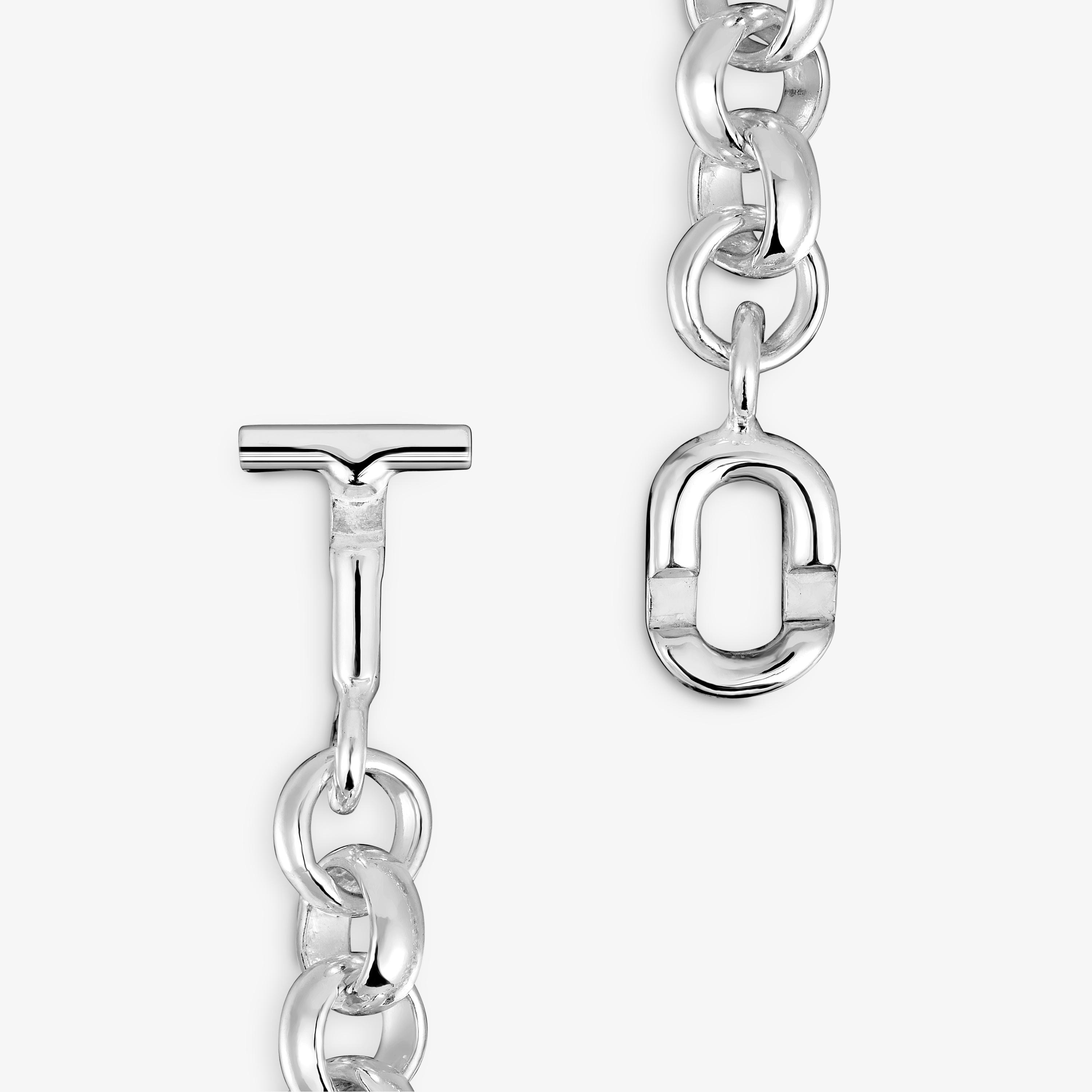 Medium 50 cm silver Necklace TOUS MANIFESTO