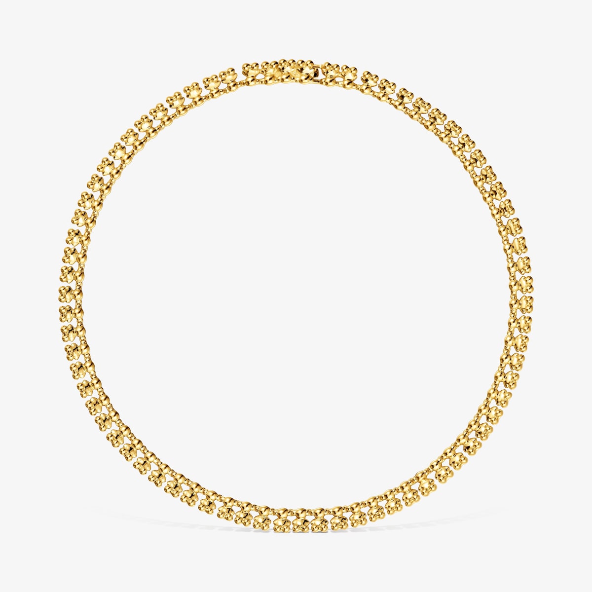 Tous - Collar Corto Con Baño De Oro 18 Kt Sobre Plata Motivos Oso Bold Bear - Dorado
