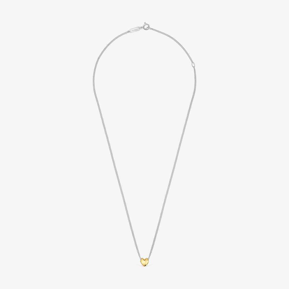 Collar corto coraz&oacute;n bicolor My Other Half