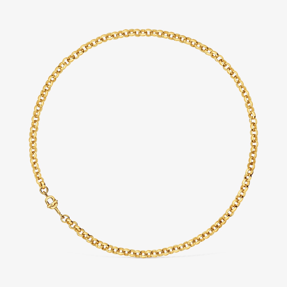 Tous - Collar Corto Con Baño De Oro 18 Kt Sobre Plata 40 Cm Tous Manifesto - Dorado