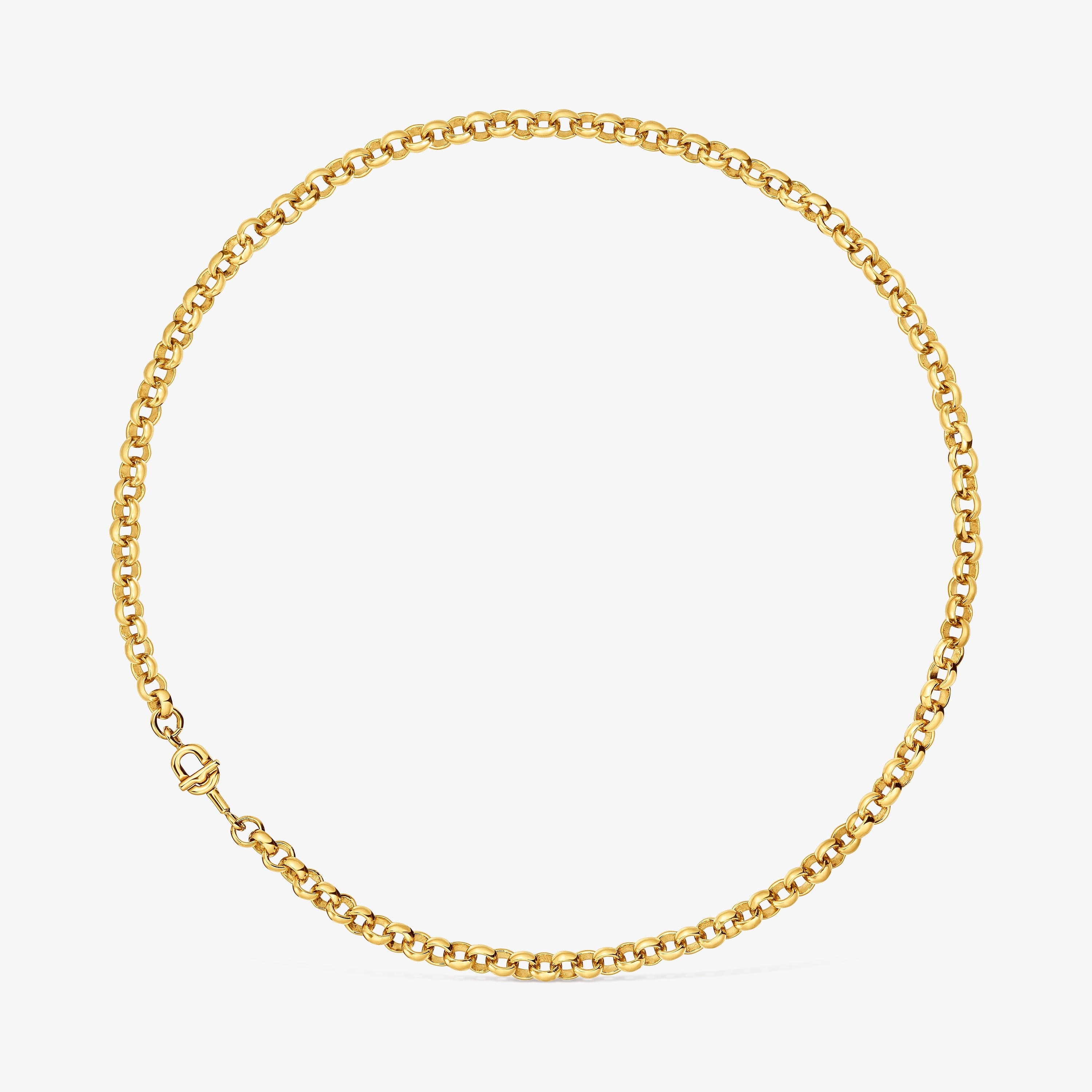 Short 40 cm Necklace with 18K gold vermeil TOUS MANIFESTO