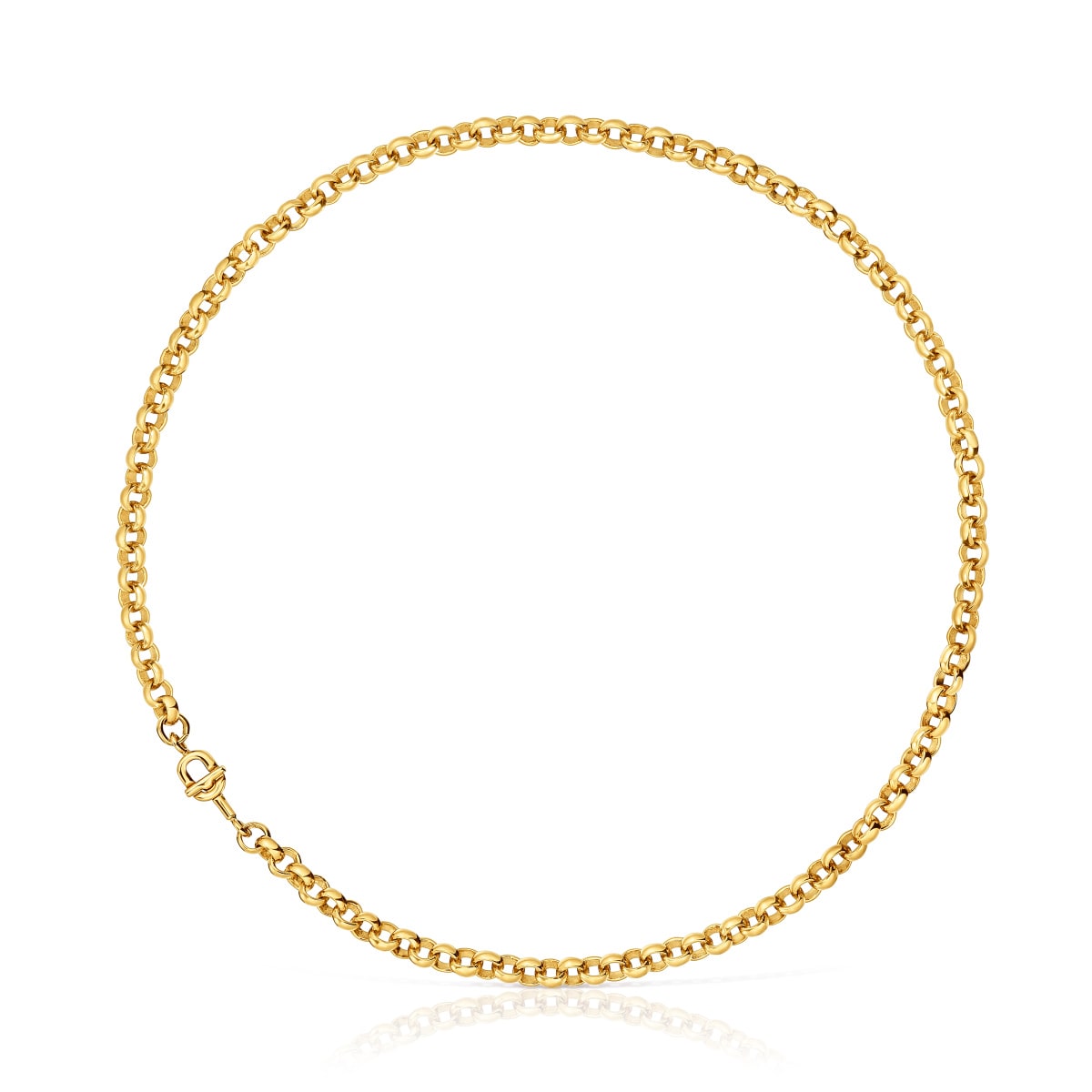 Collar corto con baño de oro 18 kt sobre plata 40 cm TOUS MANIFESTO