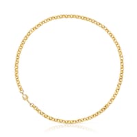 Collar corto con baño de oro 18 kt sobre plata 40 cm TOUS MANIFESTO
