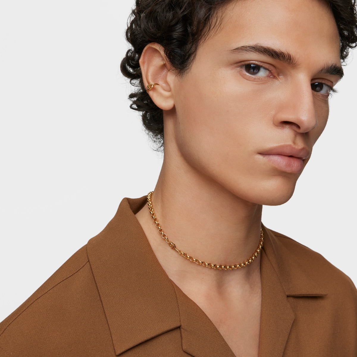 Collar corto con baño de oro 18 kt sobre plata 40 cm TOUS MANIFESTO