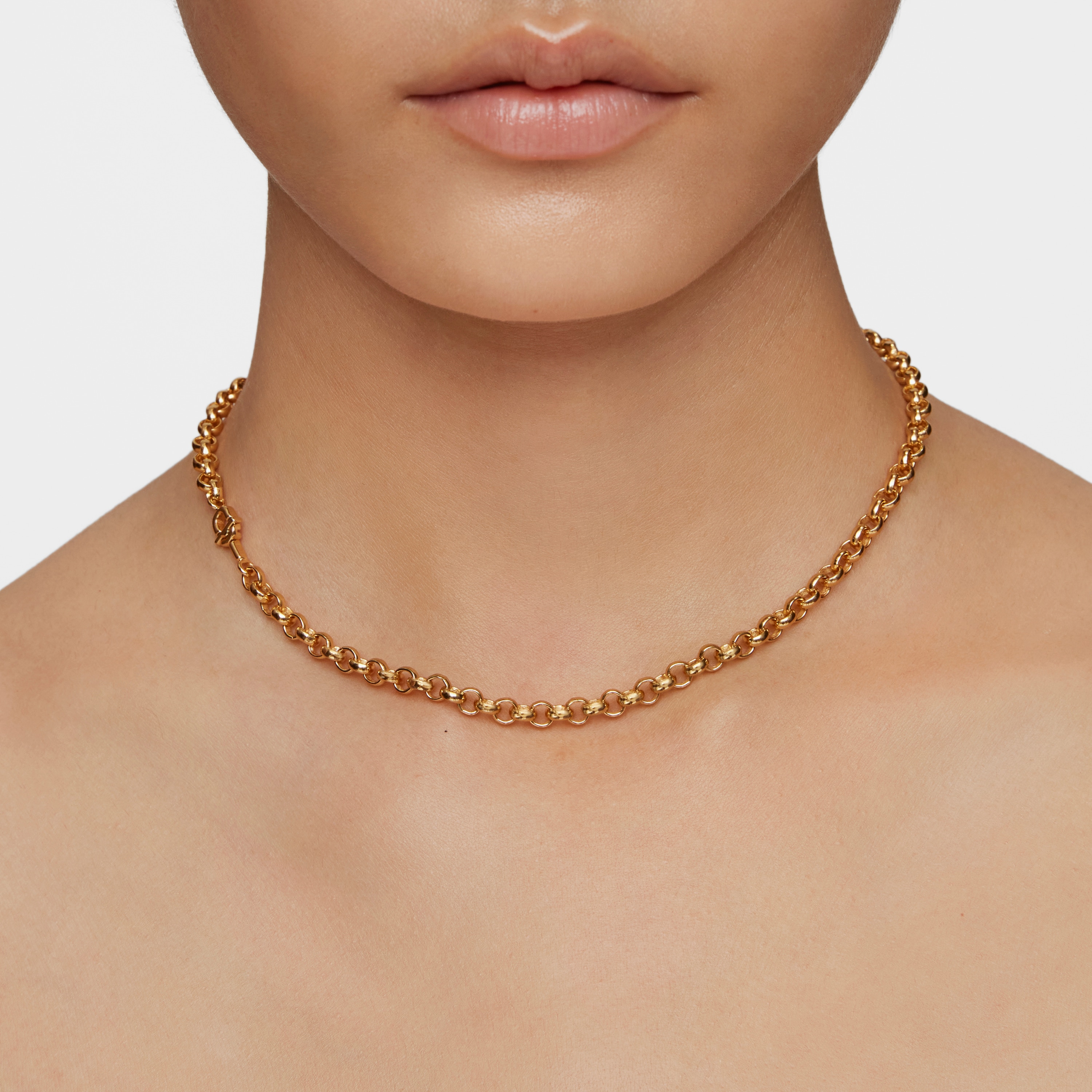 Short 40 cm Necklace with 18K gold vermeil TOUS MANIFESTO