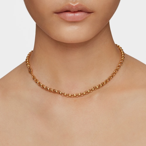 Collar corto con baño de oro 18 kt sobre plata 40 cm TOUS MANIFESTO