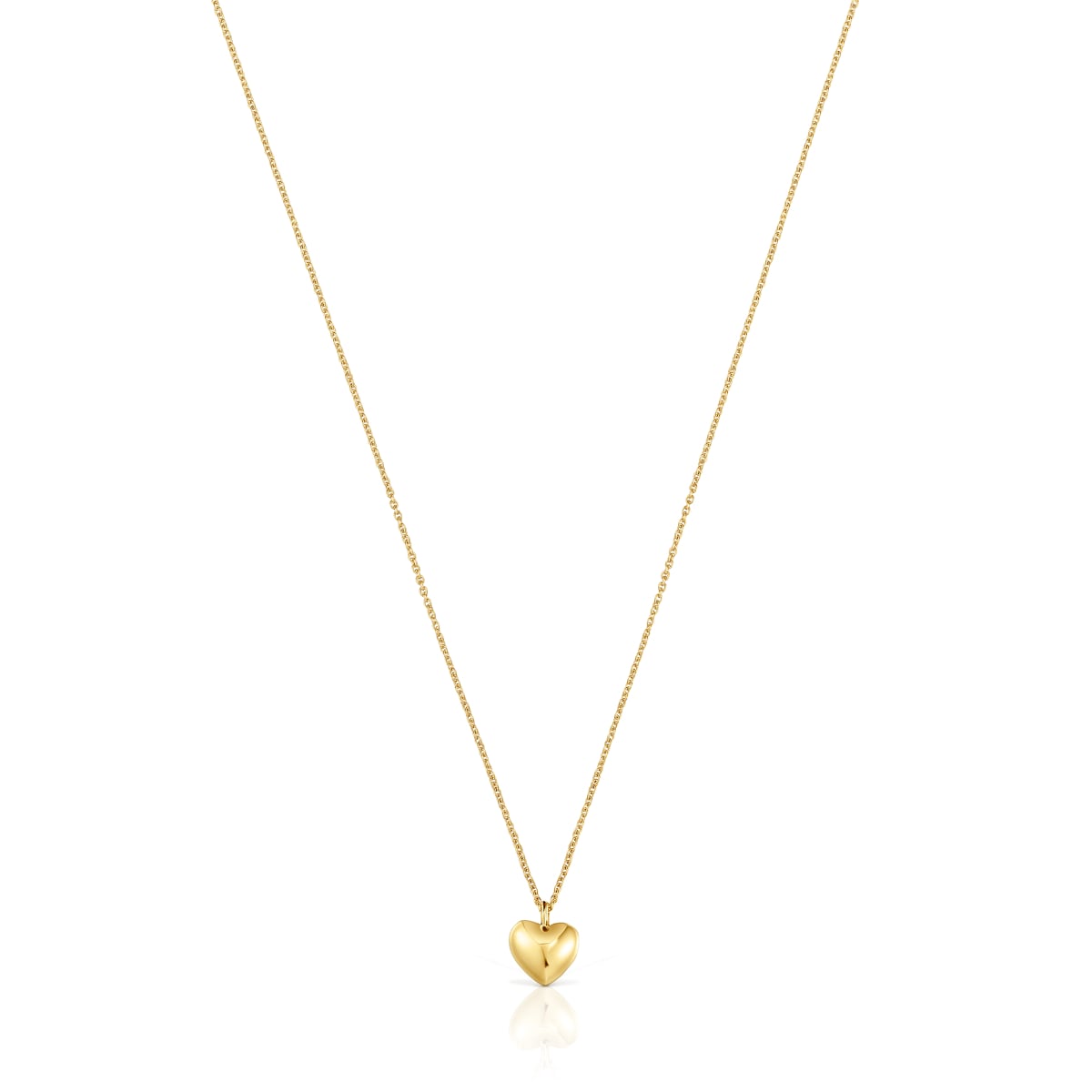Short gold heart Necklace My Other Half