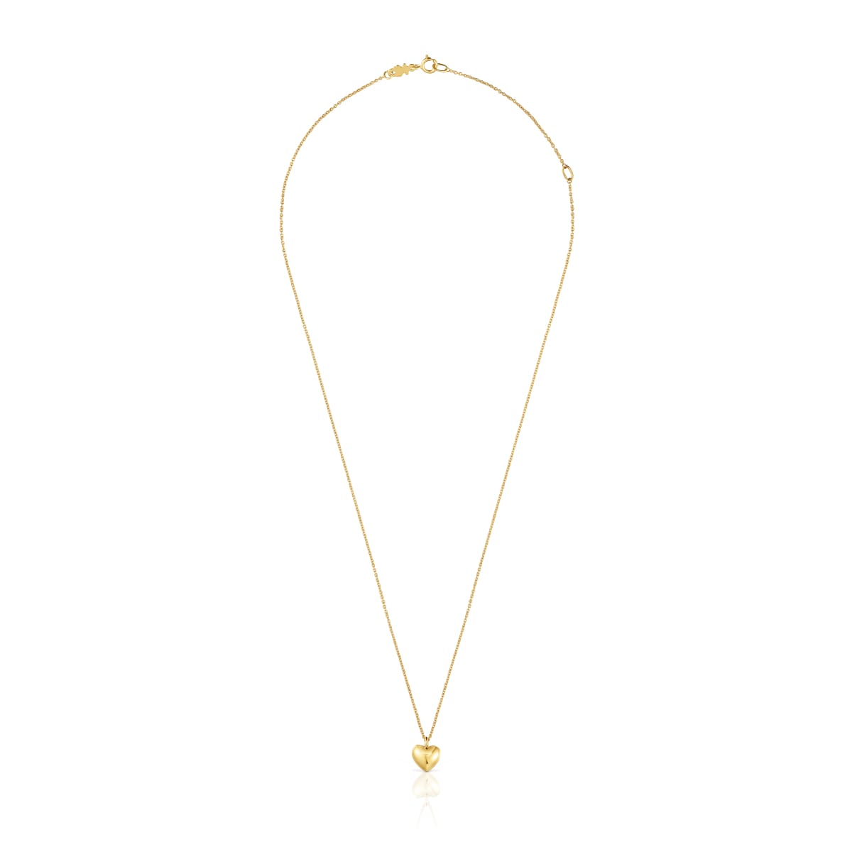 Short gold heart Necklace My Other Half