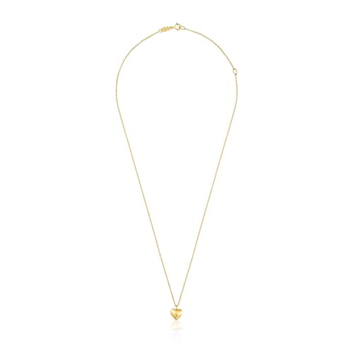 Short gold heart Necklace My Other Half