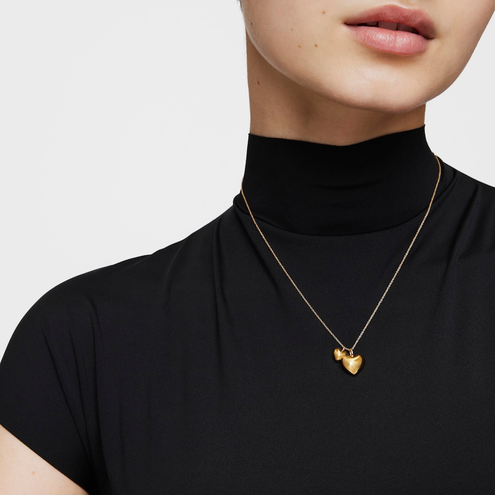 Collar corto corazón de oro My Other Half image number 5