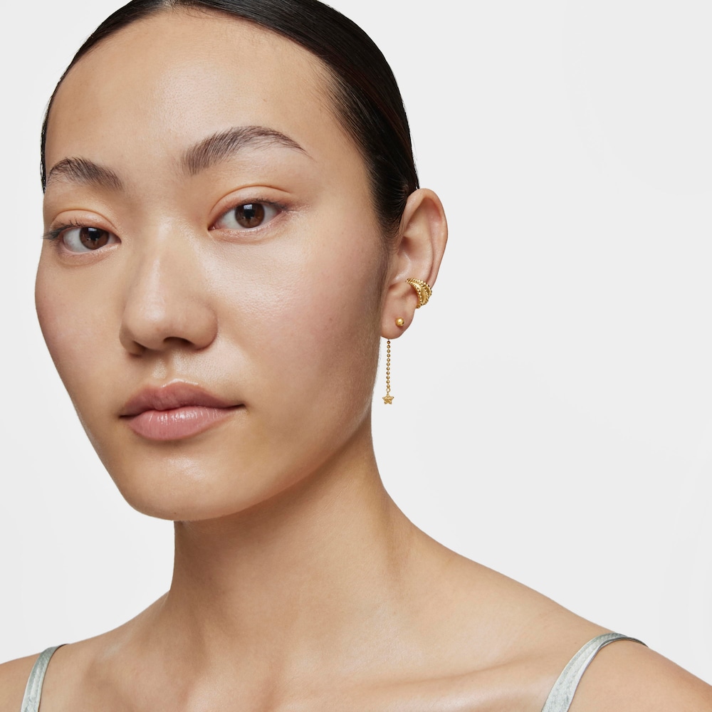 Dlh&aacute; samostatn&aacute; N&aacute;u&scaron;nica s&nbsp;18&nbsp;kt pozl&aacute;ten&iacute;m na striebre TOUS Grain