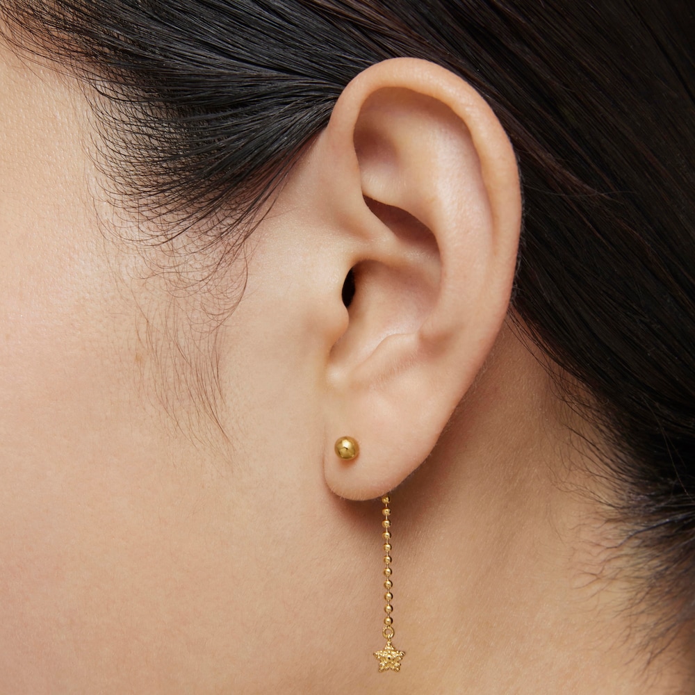 Dlh&aacute; samostatn&aacute; N&aacute;u&scaron;nica s&nbsp;18&nbsp;kt pozl&aacute;ten&iacute;m na striebre TOUS Grain