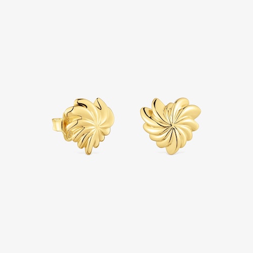 Kleine Ohrringe Galia aus 18&nbsp;kt vergoldetem Silber