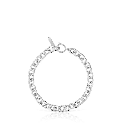 Pulsera cadena de plata Basicos