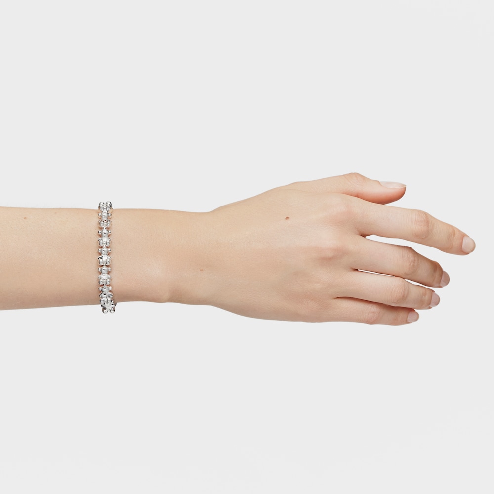 Pulsera cadena de plata motivos oso grande Bold Bear image number 5