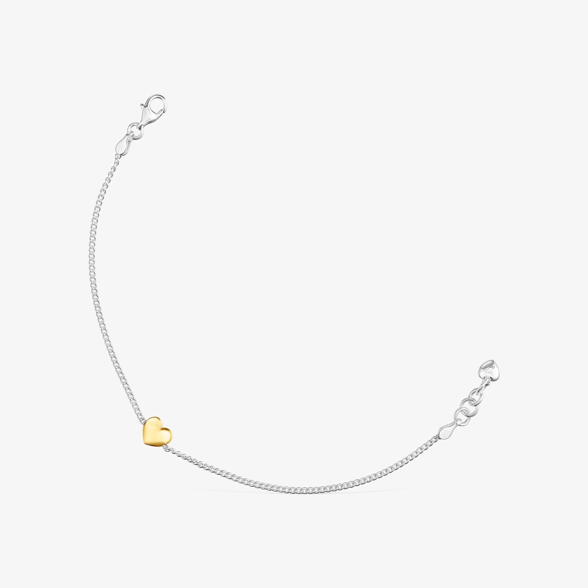 Tous - Pulsera Cadena Corazón Bicolor My Other Half - Bicolor