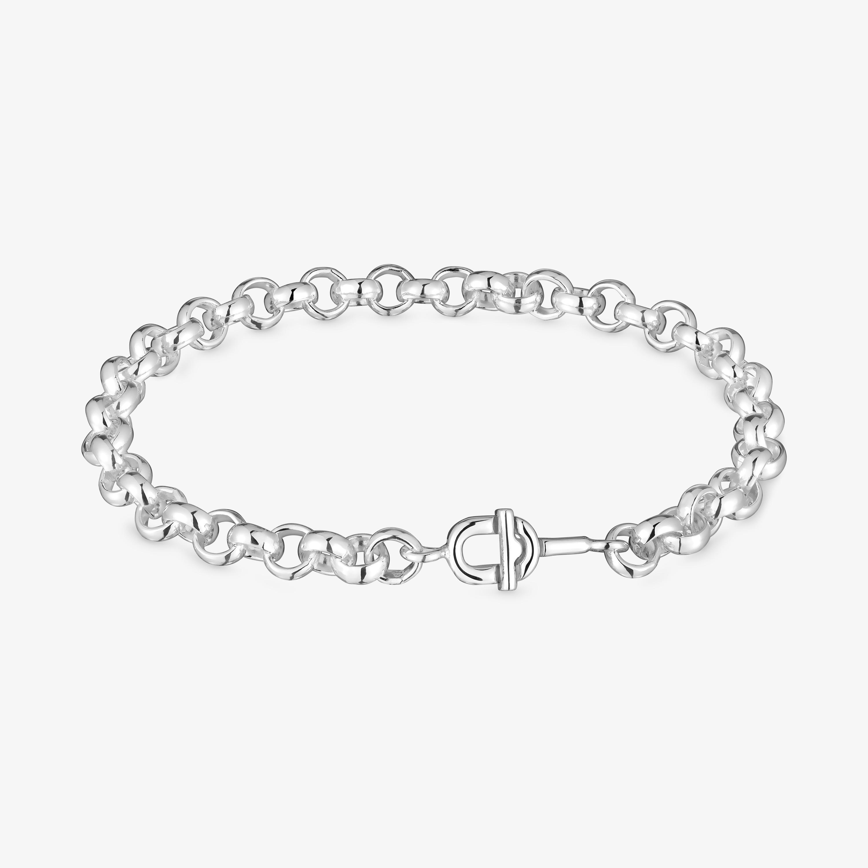 17.5 cm silver Chain bracelet TOUS MANIFESTO