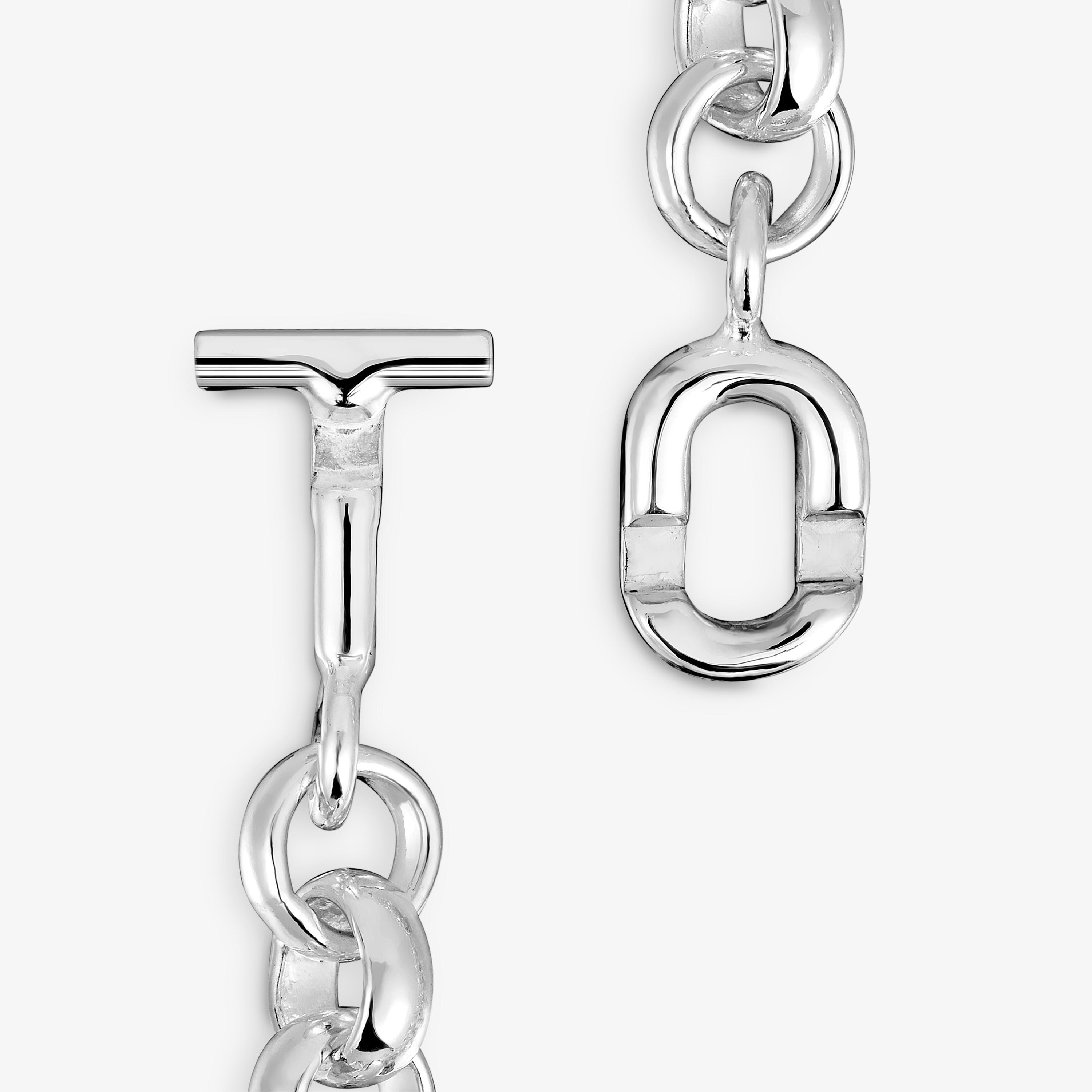 17.5 cm silver Chain bracelet TOUS MANIFESTO