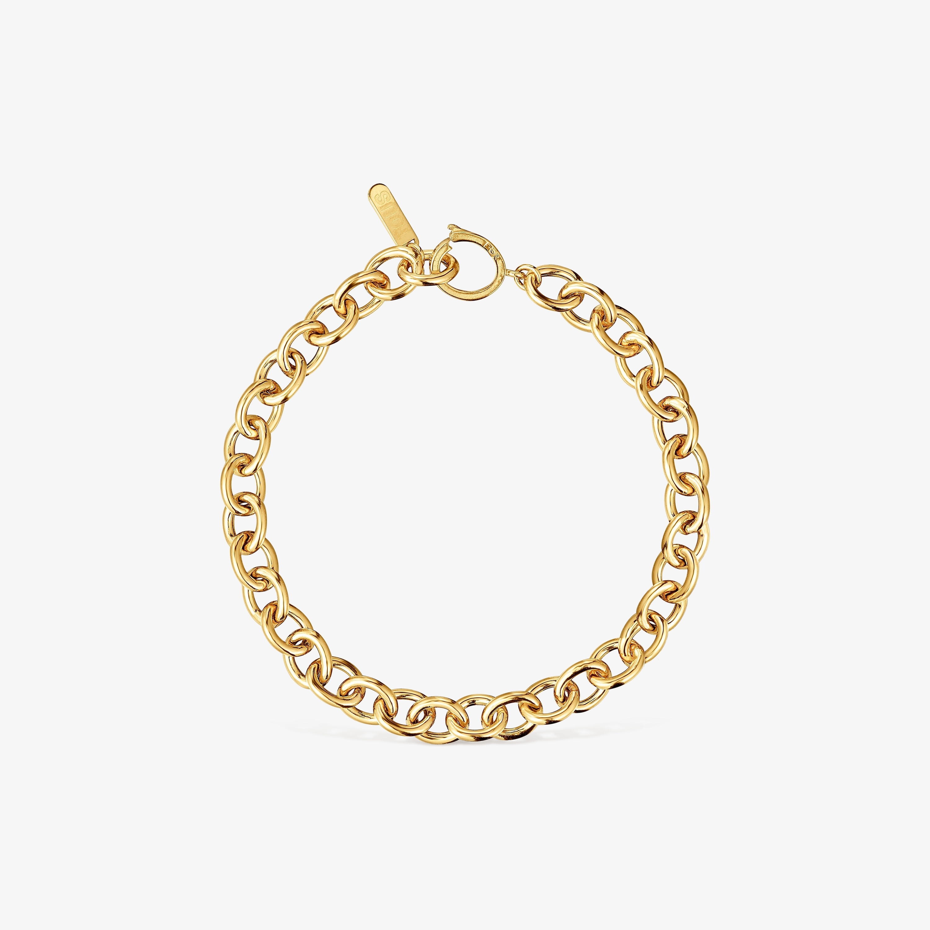 Chain bracelet with 18K gold vermeil TOUS Basics
