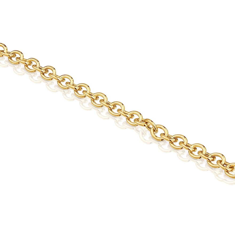 Chain bracelet with 18kt gold plating over silver TOUS Basics Chain bracelet with 18kt gold plating over silver TOUS Basics