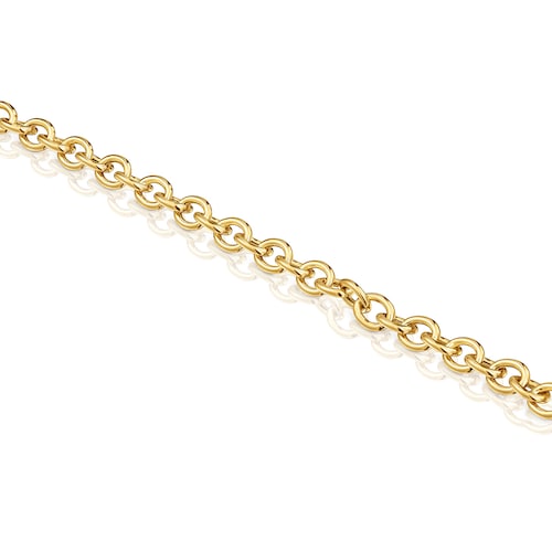 Chain bracelet with 18kt gold plating over silver TOUS Basics