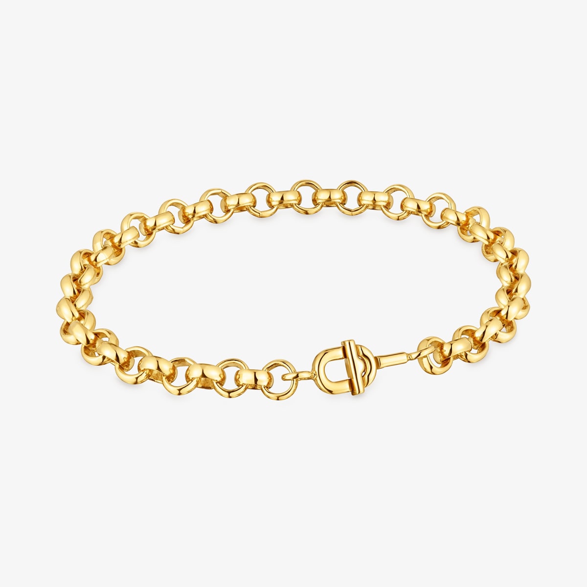 Tous - Pulsera Cadena Con Baño De Oro 17,5 Cm Tous Manifesto - Dorado