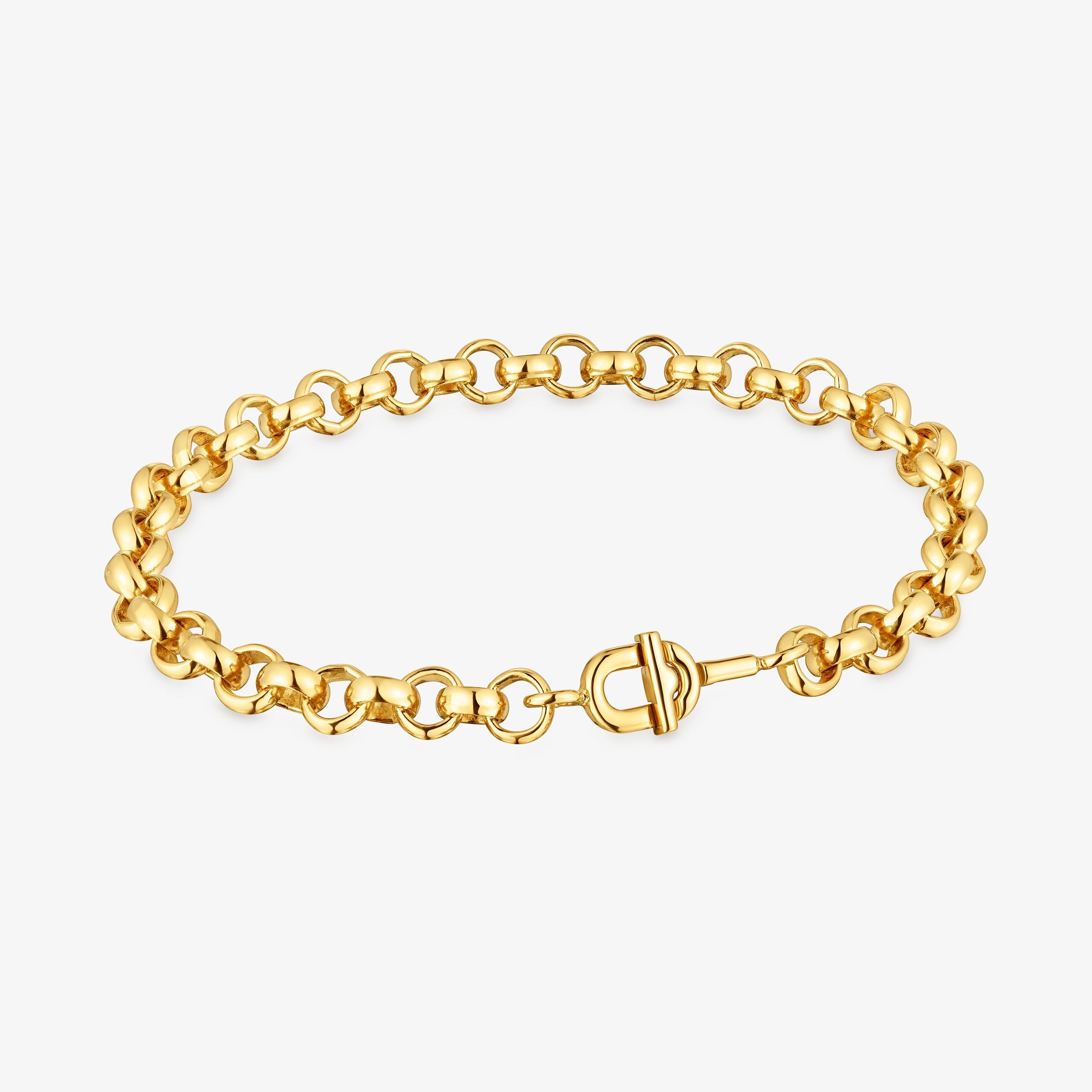 17.5 cm 18K gold vermeil Chain bracelet TOUS MANIFESTO