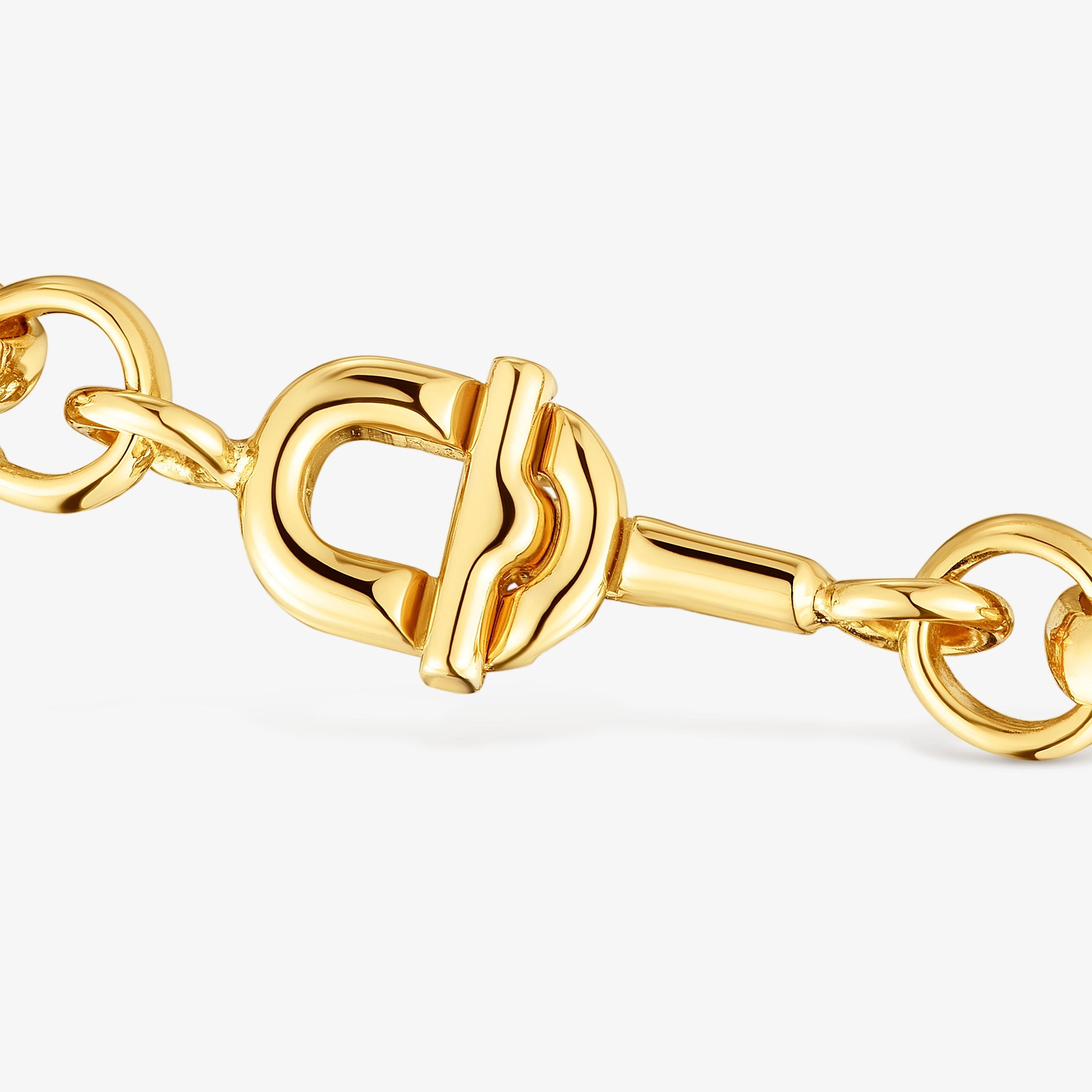 17.5 cm 18K gold vermeil Chain bracelet TOUS MANIFESTO