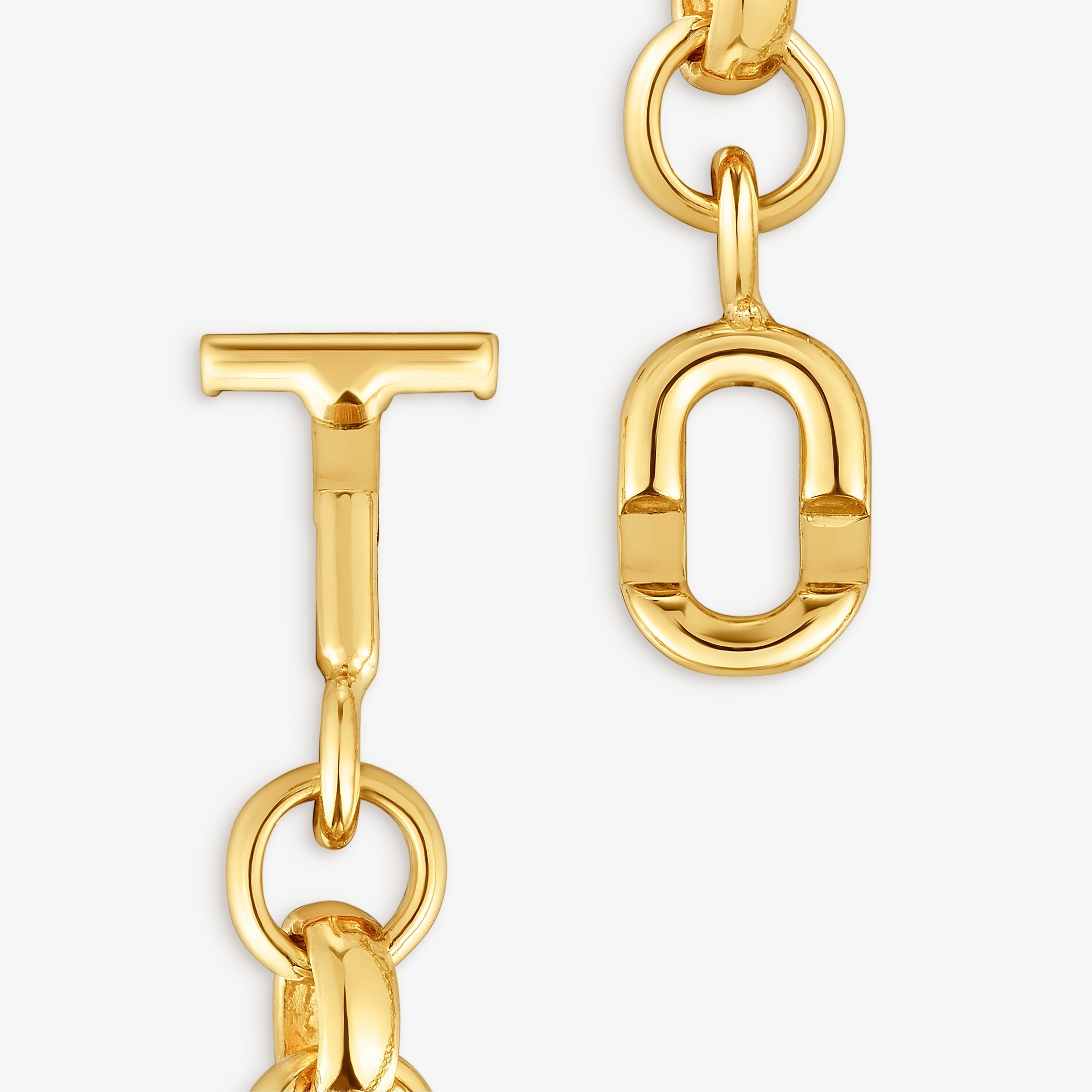 17.5 cm 18K gold vermeil Chain bracelet TOUS MANIFESTO