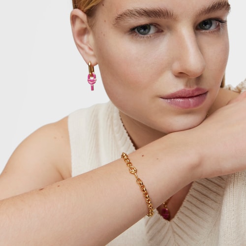 17,5 cm gold-plated Chain bracelet TOUS MANIFESTO