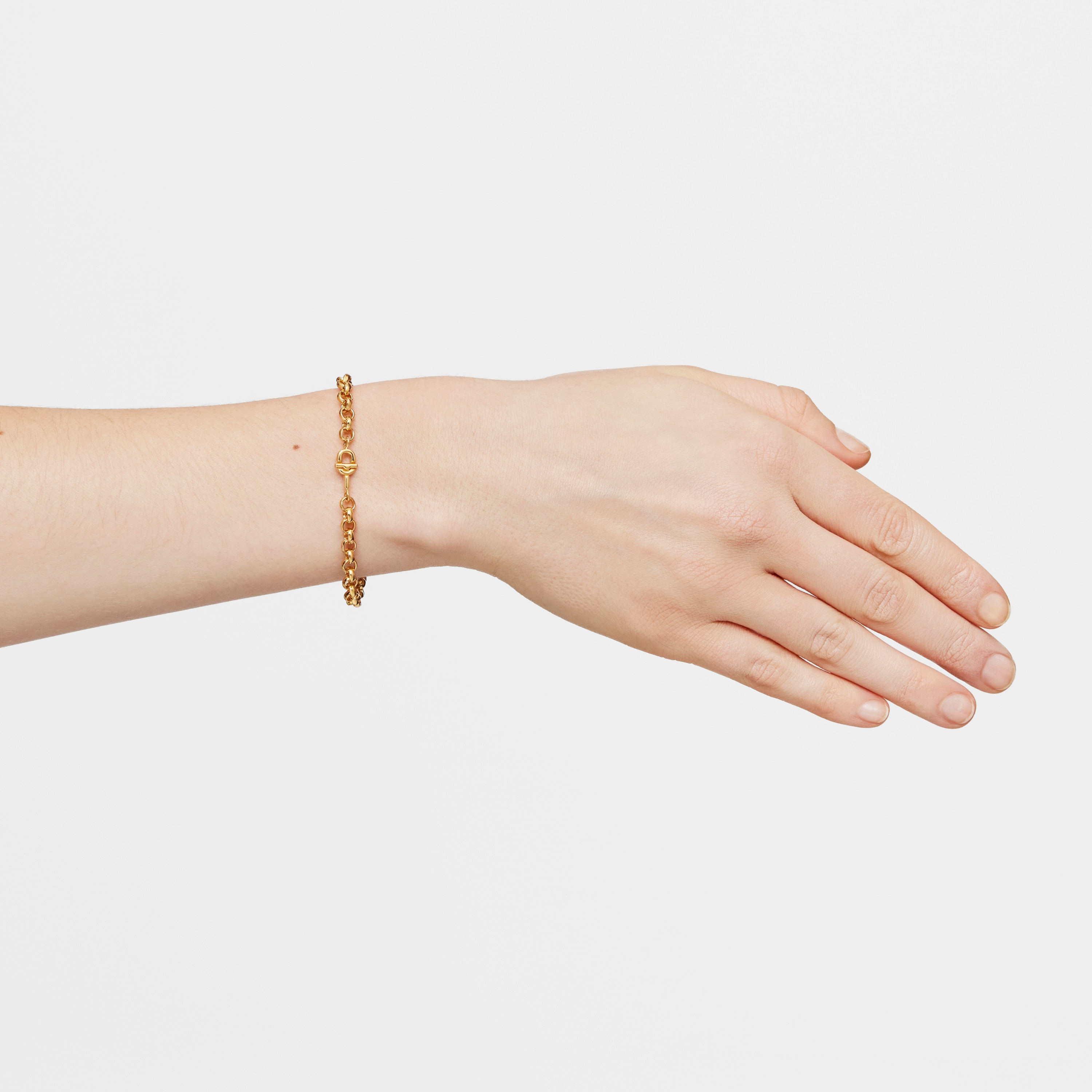 17.5 cm 18K gold vermeil Chain bracelet TOUS MANIFESTO