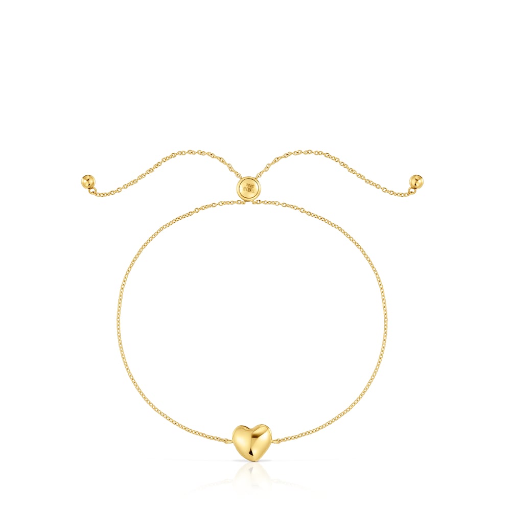 Pulsera cadena corazón de oro My Other Half Pulsera cadena corazón de oro My Other Half