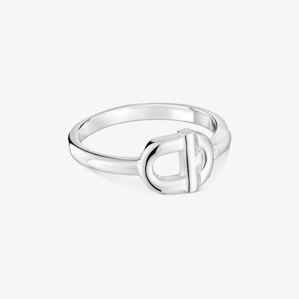 Anillo peque&ntilde;o de plata TOUS MANIFESTO