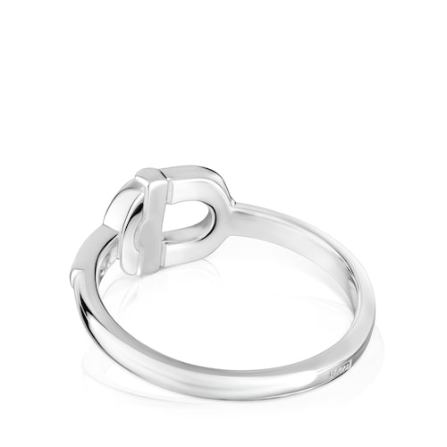 Anel pequeno em prata TOUS MANIFESTO