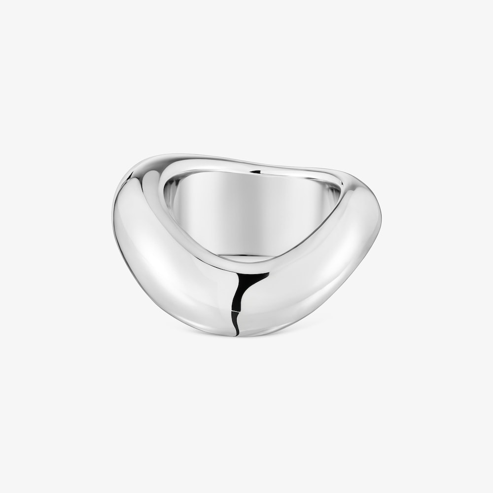 Medium silver Ring Galia Basics
