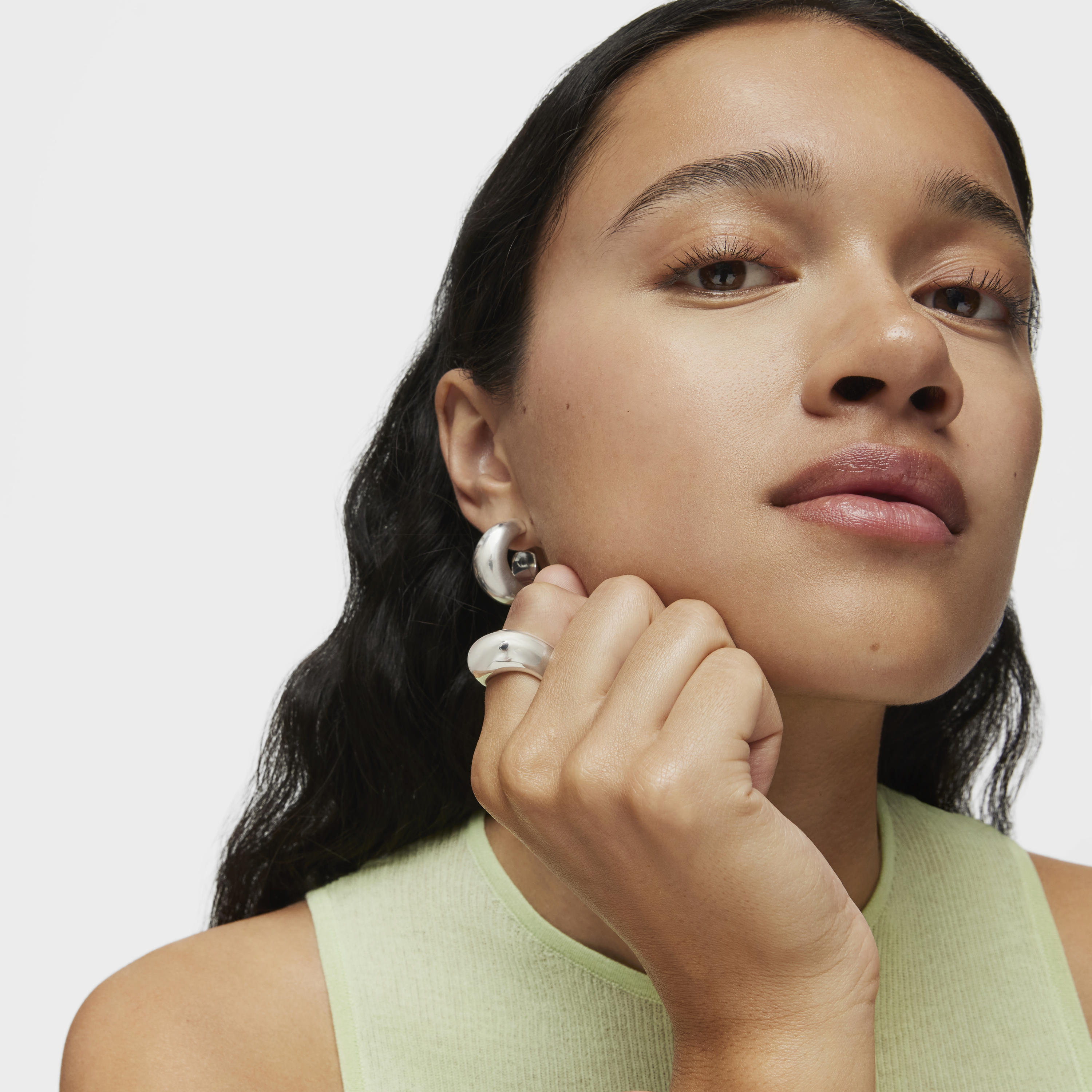 silver Ring Galia Basics
