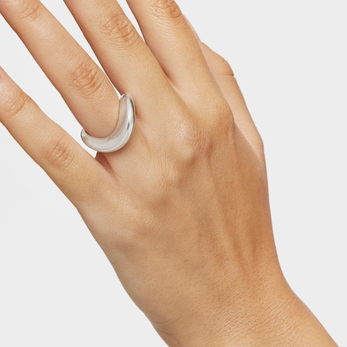 Small silver Ring Galia Basics